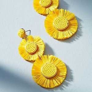 2025 recién llegados gris diseño Color flor Unisex hecho a mano semilla cuenta clásico Stud profesor boda pendientes con cuentas - Product Image 5