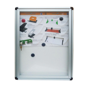 Bacheca in Alluminio con Fondo Magnetico 45x60x4,5 cm - Product Image 1
