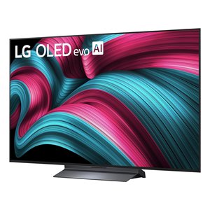 Téléviseur intelligent LG OLED Evo AI 55 pouces 4K UHD avec WebOS et réception DVB-T2/S2 - Product Image 1