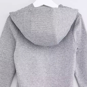 Sweat-shirt avec logo personnalisé en relief Sweats à capuche en coton épais avec grande capuche Sweats à capuche pour hommes en coton mélangé avec gaufrage - Product Image 6