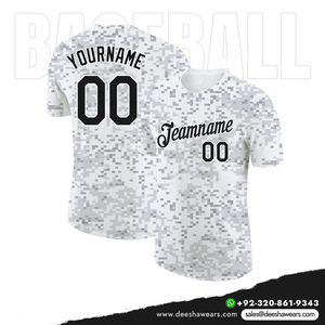 Camiseta de Béisbol con Cuello Redondo, Uniforme Deportivo Personalizado para Equipos, Secado Rápido, Absorbe la Humedad, Transpirable, Antibacteriana, de Poliéster - Product Image 6