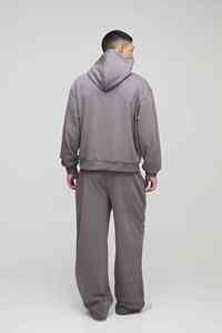 Conjuntos Deportivos Ligeros con Cremallera Completa Personalizados por el Fabricante, Conjuntos Deportivos de Forro Polar para Hombre con Bolsillo en la Manga, Conjuntos Deportivos Transpirables - Product Image 5