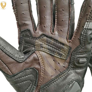 Gants de Motocross personnalisés de qualité supérieure Matériau en cuir durable Nouveau design Gants de moto de marque privée à la mode - Product Image 4