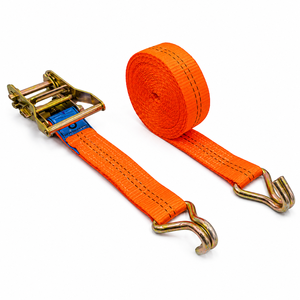 Correa de Amarre de Carga Industrial de Poliéster de 38 mm Resistente a la Intemperie con Ganchos en J para Remolques y Almacenamiento en Almacenes - Product Image 5