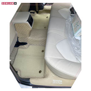 Tapis de sol de voiture sur mesure en gros ODM en cuir Nappa sans couture, accessoires de luxe pour voitures Toyota Camry, ensemble complet - Product Image 2