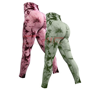 Offre Spéciale femmes confortables sans couture haute polaire Yoga Leggings décontracté mi Sport serré pour une utilisation en salle de sport Logo personnalisable quantité minimale de commande bas - Product Image 2