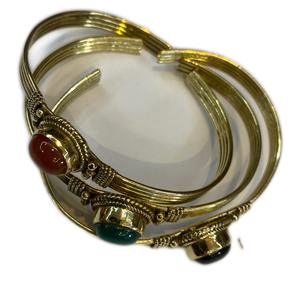 Nueva llegada elegante latón tacón brazaletes moda encanto pulseras - Product Image 3