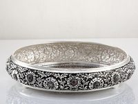 Ensemble de bougeoirs en laiton avec motif de lotus pour la décoration de la maison pour Diwali, élégants bougeoirs en laiton faits à la main pour Diwali, cadeaux traditionnels