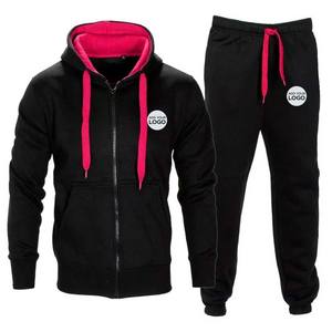 Men's Printed Solid <b>Maternity</b> Tracksuit Sets Full Zipper <b>Hoodie</b> and Long Pant 2 Piece Winter Outfits - Product Image 4