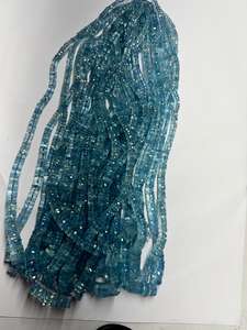 พลอยอัญมณีสีฟ้าขนาด4-6มม. รุ่นใหม่ทันสมัยสำหรับทำเครื่องประดับอัญมณีธรรมชาติที่สวยงาม - Product Image 1