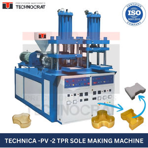 Máquina para Fabricar Bloques de Pavimento de PVC con Motor, Alta Productividad de hasta 3000 Pares/Día, PV-2 - Product Image 2