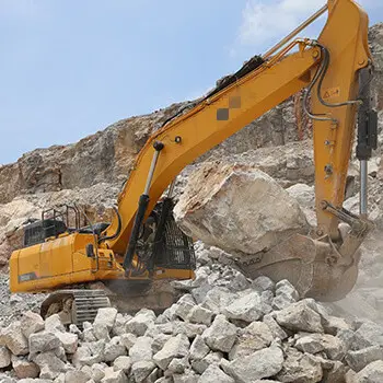 Liugong 950E 48 ton 50 ton pesante mining cingolato escavatore per la vendita