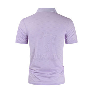 Chemises pour hommes en coton 100% respirant, séchage rapide, couleur unie, grande taille, tricotées, décontractées pour l'été - Product Image 5