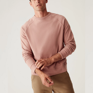 Pull-over surdimensionné à épaules tombantes en coton mélangé au design personnalisé pour hommes du Bangladesh pour l'hiver - Product Image 2