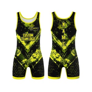 Ensemble de lutte en gros, lot de vêtements de lutte en gros, ensemble de lutte d'équipe, ensemble de lutte avec logo personnalisé - Product Image 1