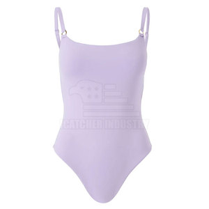 ชุดว่ายน้ำผู้หญิงชุดว่ายน้ำสีตัดกันสวมใส่สบายชุดว่ายน้ำไร้รอยต่อแบบยั่งยืน - Product Image 1