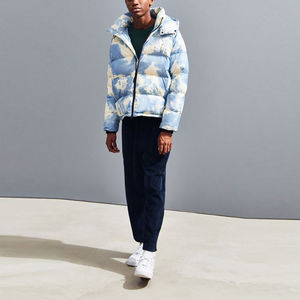 Chaqueta Acolchada Delgada Unisex para Invierno, Resistente al Agua, con Capucha y Cuello Alto, Cortavientos, Transpirable, de Nailon/Poliéster - Product Image 5