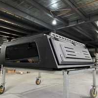 Module de rangement rigide verrouillable et étanche en alliage d'aluminium pour pick-up, boîte de toit 4x4 pour Ford Chevrolet Nissan