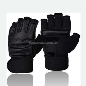 <b>Custom</b> <b>MMA</b> <b>Gloves</b> Leather Breathable Boxing <b>Gloves</b> Professional Sparring Training Supplier - Product Image 4
