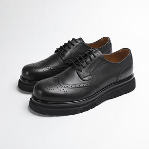 Zapatos Formales de Cuero Premium para Hombre, Parte Superior de Cuero Vacuno de Grano Completo, Aspecto Elegante para Oficina Ejecutiva, Zapatos Formales para Hombre - Product Image 3