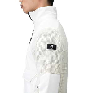 Suéter de Punto con Media Cremallera para Hombre, Diseño Híbrido, Manga Larga, Informal, Ligero y Deportivo - Product Image 5