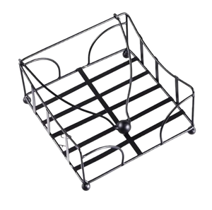 Servilletero Portátil de Metal Contemporáneo Hecho a Mano con Diseño Decorativo, Duradero, Multiusos, para Mesa de Comedor Tradicional - Product Image 5