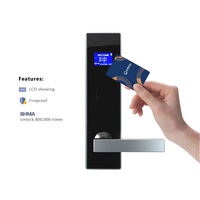 Orbita Classic Keyless Technology Hotel Key Card Lock Negro Inteligente Swipe RFID Keycard Smart Management Software Antirrobo