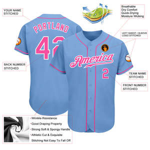 Usine de maillots de baseball de qualité supérieure vente en gros vêtements de sport légers et durables à séchage rapide vêtements d'équipe personnalisés pour les athlètes des écoles - Product Image 3