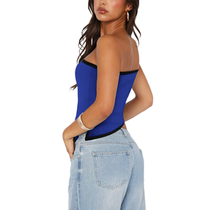 เสื้อกล้ามถักแขนกุดคุณภาพสูงสำหรับผู้หญิง ขายส่ง ระบายอากาศได้ดี สไตล์ลำลอง - Product Image 2