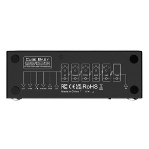 <span class=keywords><strong>Pedal</strong></span> <span class=keywords><strong>de</strong></span> Efectos Combinado para Guitarra Eléctrica CUBE BABY Portátil Multifuncional con Reproducción Inalámbrica - Product Image 3