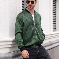 Veste bomber en satin de qualité supérieure pour homme, style sportif, veste tendance, légère, respirante, coupe confortable, vente en gros
