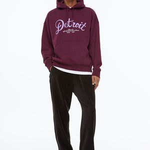 Sudadera con Capucha Bordada para Hombre, Diseño Nuevo, 100% Algodón, Personalizada, Suave, Cómoda, Transpirable, Estilo Urbano, Invierno - Product Image 4