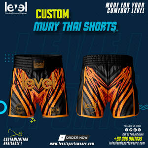 Shorts de combat en gros pour MMA, kick-boxing, Muay Thai et arts martiaux - Product Image 5
