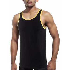 Nouveau High Street Style grande taille vêtements pour hommes débardeurs Muscle Fit léger vêtements d'entraînement Gym coton respirant débardeurs - Product Image 1