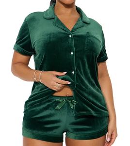 Conjunto de 2 Piezas de Shorts Deportivos de Invierno para Mujer, Terciopelo, Elástico, con Cordón, Suave, Casual, Ajustado, Transpirable, 2026 - Product Image 3