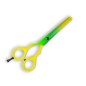 กรรไกรตัดผมโลหะหลายสีกรรไกรซอยบางสำหรับร้านเสริมสวย - Product Image 2