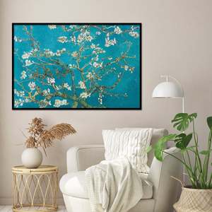 Póster de las flores de almendro de Vincent Van Gogh de 1890, diseño de naturaleza muerta de estilo moderno, material de papel - Product Image 1