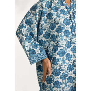 Conjunto de Algodón y Viscosa IUSTTS-1369, Blusa Casual de Crepé con Mangas Tres Cuartos para Primavera/Verano - Product Image 2