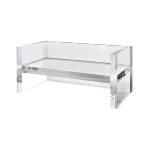 Luxury Hotel Home Living Room Furniture Transparent <b>Clear</b> Acrylic N Shape <b>Chair</b> for Wedding Event High Standard - Product Image 1