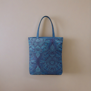 Bolsa de Mano de Lona Sólida Hecha a Mano, Reutilizable, Ecológica, Cómoda, con Cierre de Cremallera y Asas para el Hombro - Product Image 1