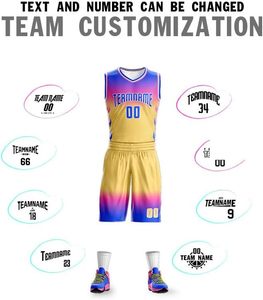 Conjunto de uniforme de baloncesto con logotipo personalizado y nombre del equipo al mejor precio, éxito de ventas, impresión por sublimación, nuevo diseño, uniforme de baloncesto - Product Image 3