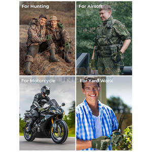 Breathable Tactical Gloves with Durable Material and Grip Sturdy Tactical Gloves Designed for Rugged Outdoor Conditions - Product Image 6