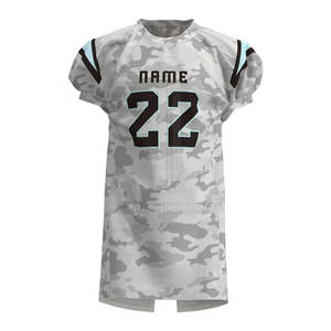 Venta caliente precio barato uniforme de fútbol americano diseño personalizado uniforme de fútbol americano último diseño - Product Image 2