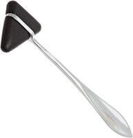 Med Impact Instruments Diagnostic Neurological Medical Percussion Hammer Manual Chrome Handle Triangular Rubber Head CE