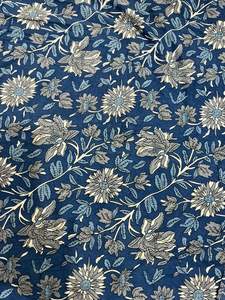 Custom Made <b>Eco</b>-<b>Friendly</b> Organic Handmade Block Printed Cotton <b>Fabric</b> for Bags Curtains Suits Dresses & Home Textiles-Custom - Product Image 2