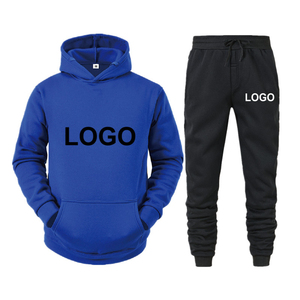 Venta al por mayor personalizado transpirable hombres 100% algodón chándales reversibles chándal logotipo frontal con capucha temporada de invierno 2-en-1 - Product Image 3