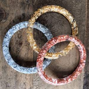 EXPANSION HF Industries Cadre photo moderne et durable en os de buffle fait à la main Rectangle - Product Image 6