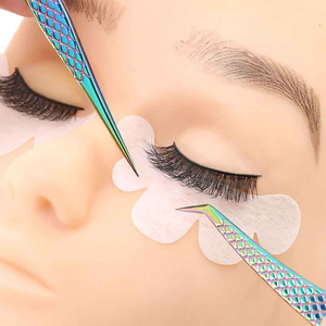Pincettes professionnelles pour Extensions de cils, pinces à épiler le Volume à 90 degrés, meilleure prix - Product Image 4