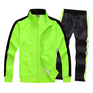 2023 Unisex personalizado azul poliéster chándal cremallera ropa deportiva para gimnasio correr entrenamiento Casual Logo invierno EE. UU. Europeo de talla grande - Product Image 3