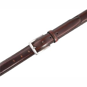 Ceinture en cuir style décontracté 100% Ceinture en cuir véritable avec boucle - Product Image 3